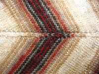Knitted scarf - children's rhombus shawl