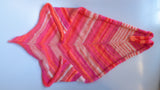 Knitted scarf - children's rhombus shawl, choose your color