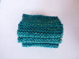 Knitted hat, scarf, and cowl set
